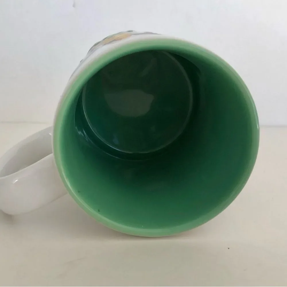 MUG COFFE CUP AUTHENTIC DISNEY PARKS THINKERBELL  3D RAISED 4.5